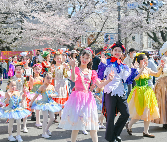 桜まつり市民パレードが終了しました！